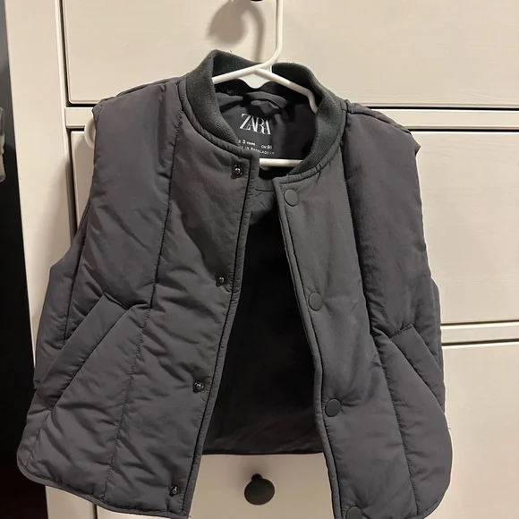 Zara Charcoal Kids Jacket - Picture 2 of 4
